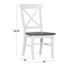 Cove II - 3-Piece Dining Set w/ X-Back Chairs