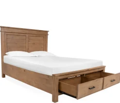 Crawford Queen Platform Storage Bed