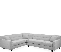 Draper 2-PC Sectional corner sofa RSE, 3 seat end LSE
