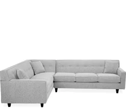 Draper 2-PC Sectional corner sofa RSE, 3 seat end LSE