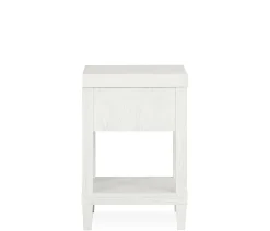 Duxbury Bedside Table - Shell White