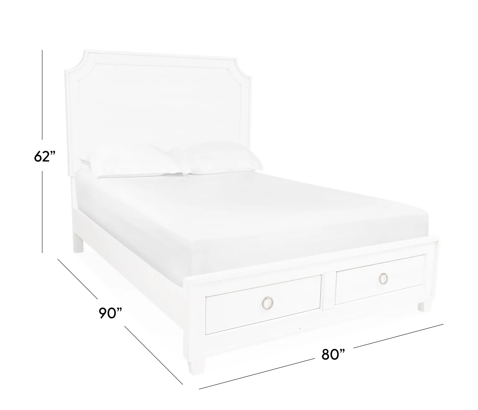 Duxbury King Platform Storage Bed