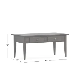 Edmund Small Coffee Table - Rich Chocolate