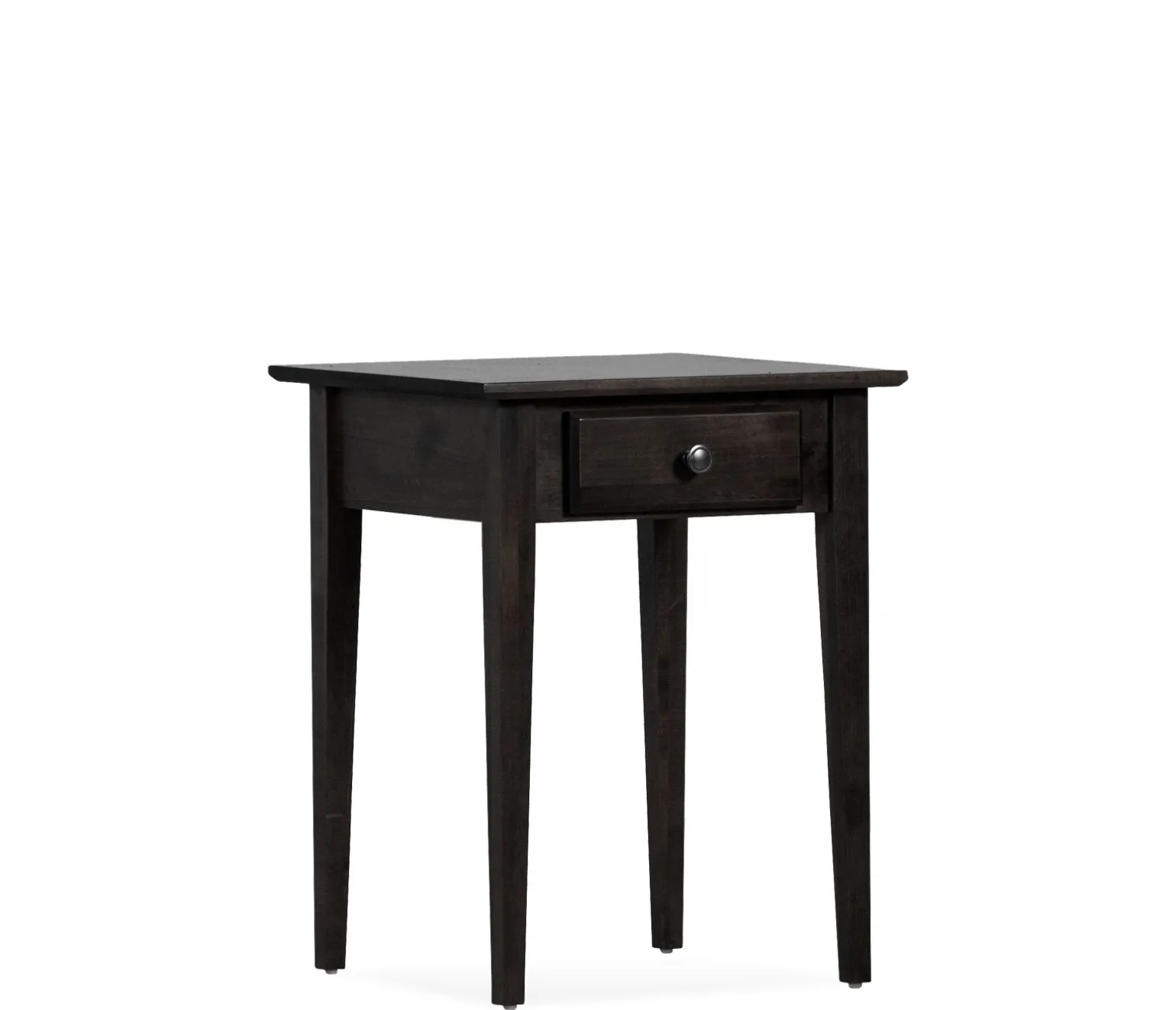 Edmund Small End Table - Rich Chocolate