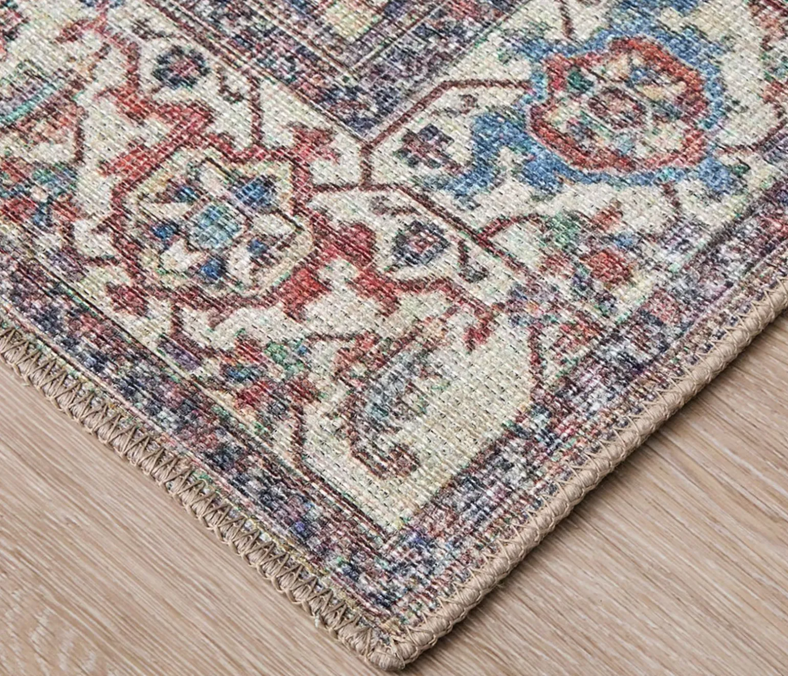Emily Blue-Rust Rug