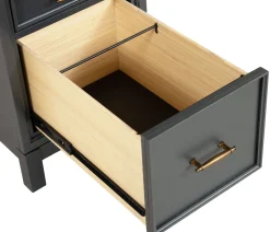 Evans Executive Desk - Midnight