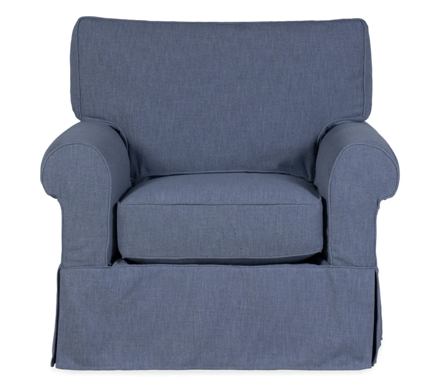 Fairbanks Slipcover Chair - Blue