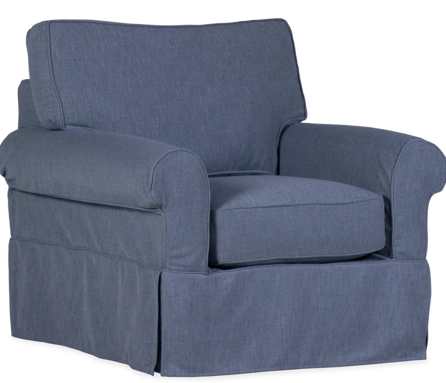 Fairbanks Slipcover Chair - Blue
