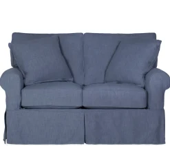 Fairbanks Slipcover Loveseat - Blue