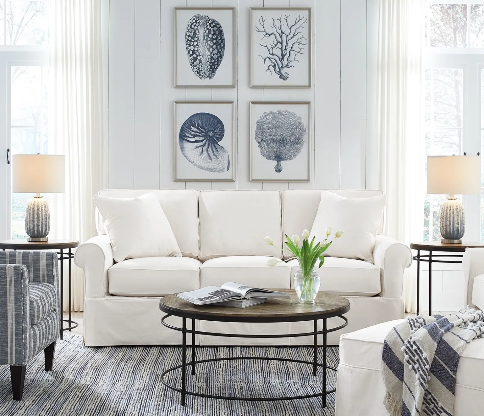 Fairbanks Slipcover Queen Sleeper