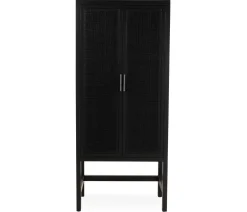 Finland Tall Cabinet - Black