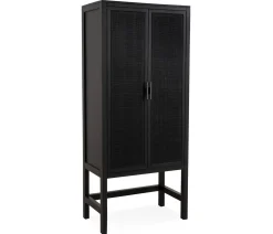 Finland Tall Cabinet - Black