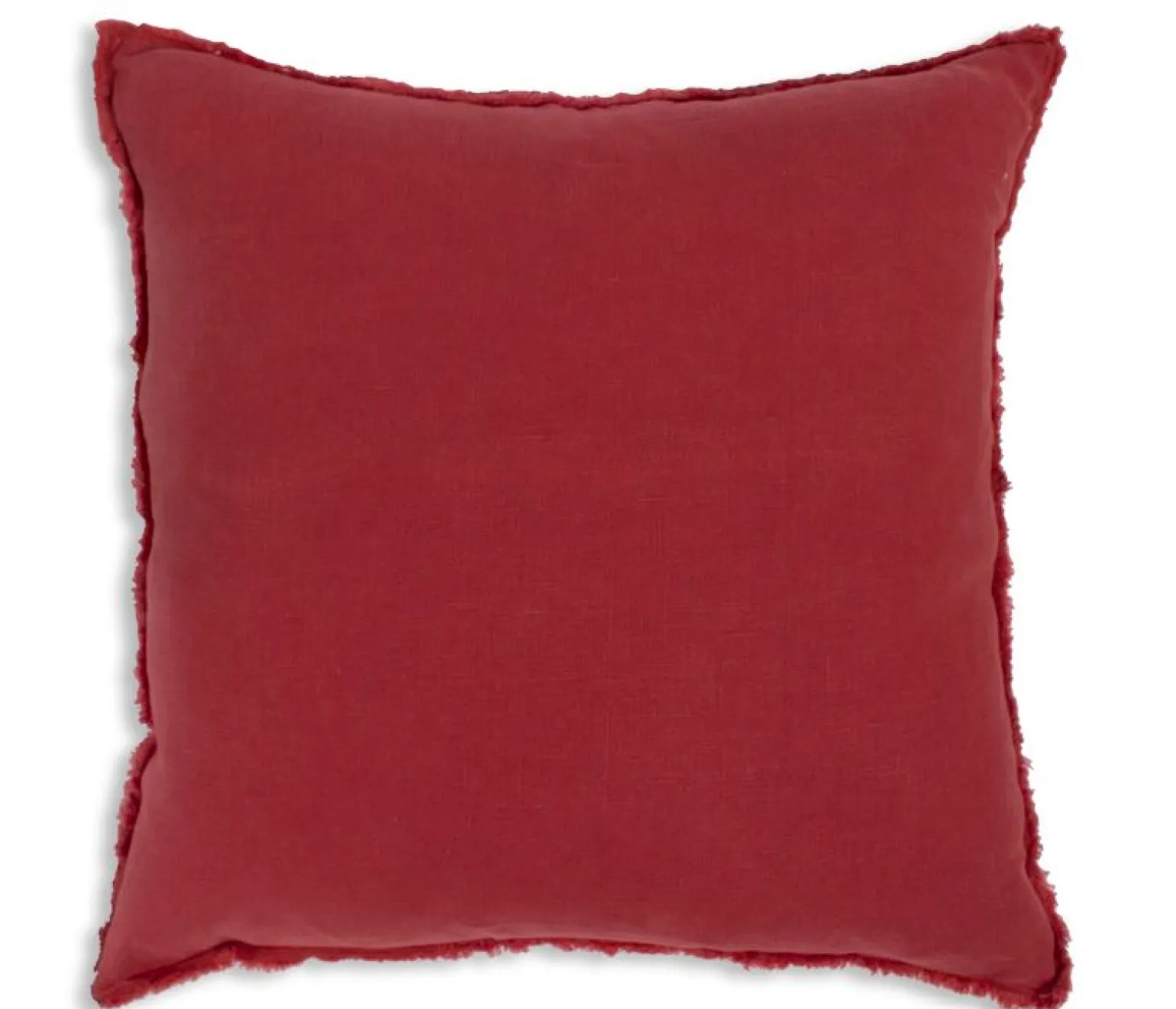 Fringed Rouge Pillow