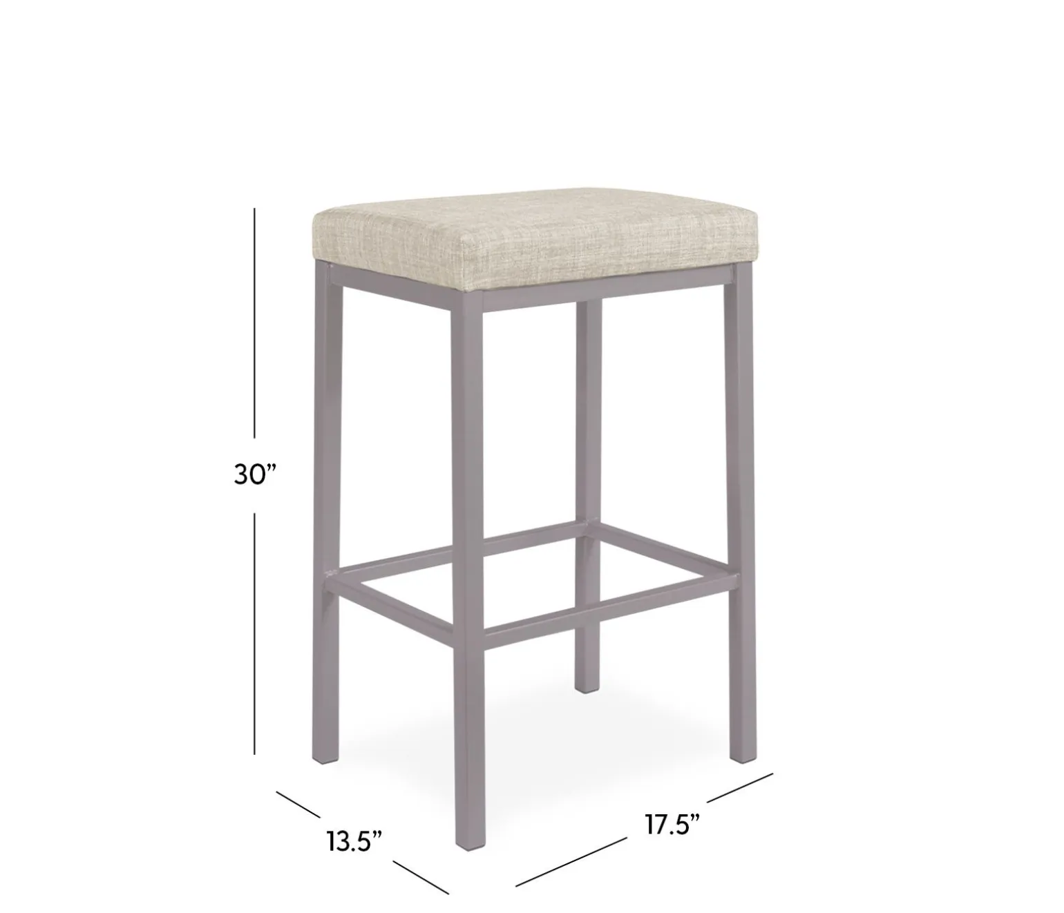 Gilbert Bar Stool - Marshmallow