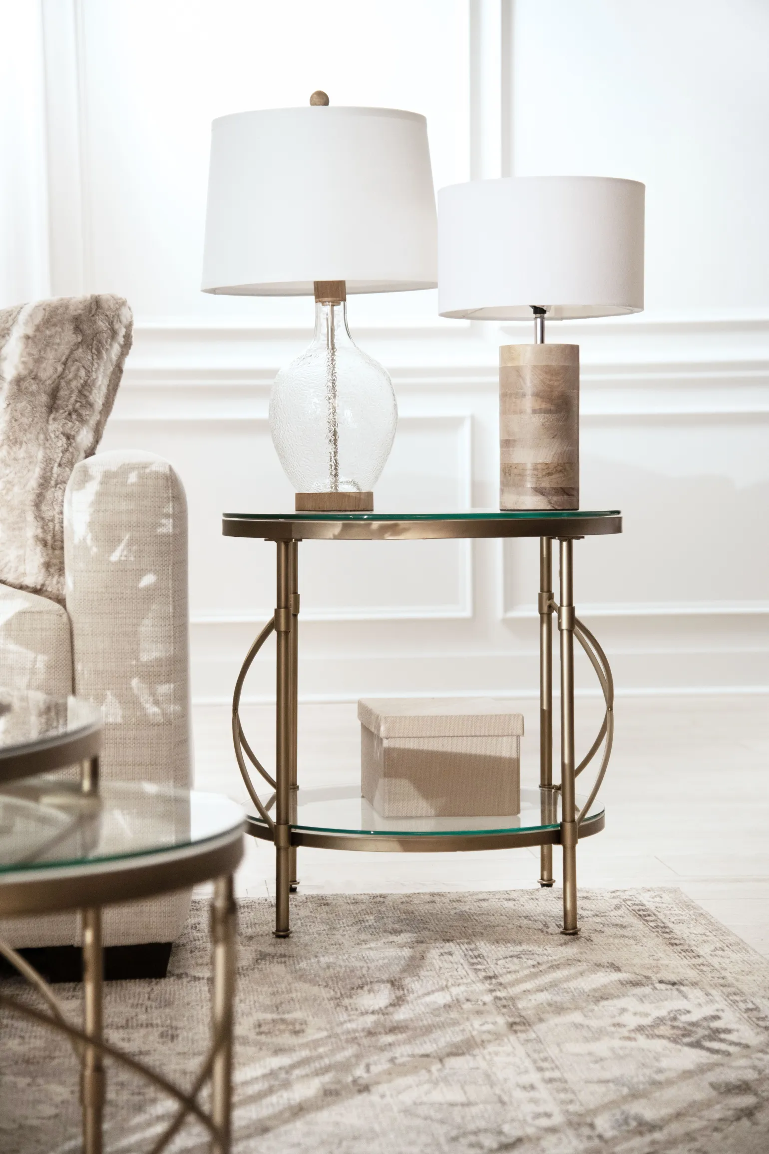 Giovanna Round End Table
