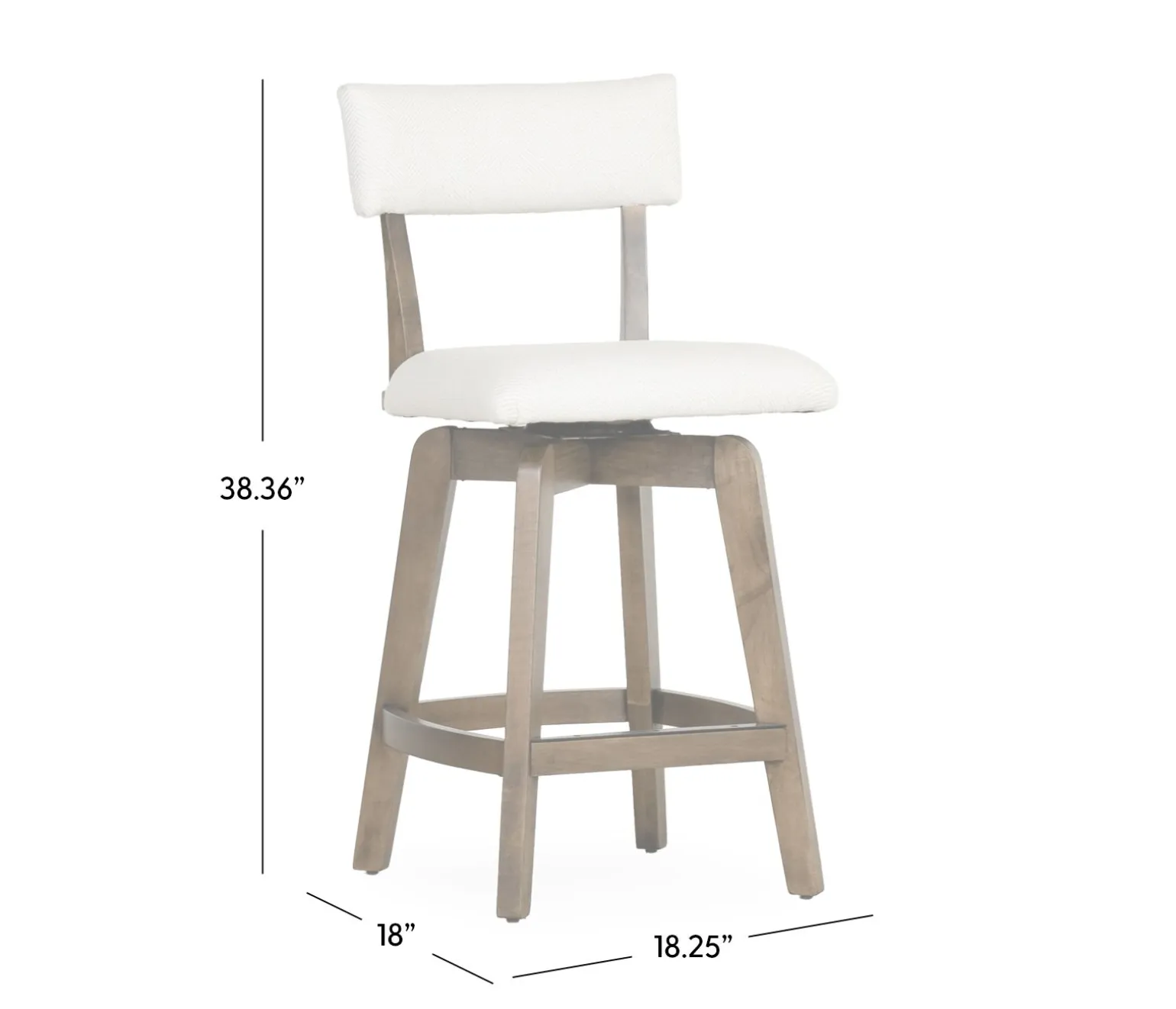 Glenville Swivel Counter Stool