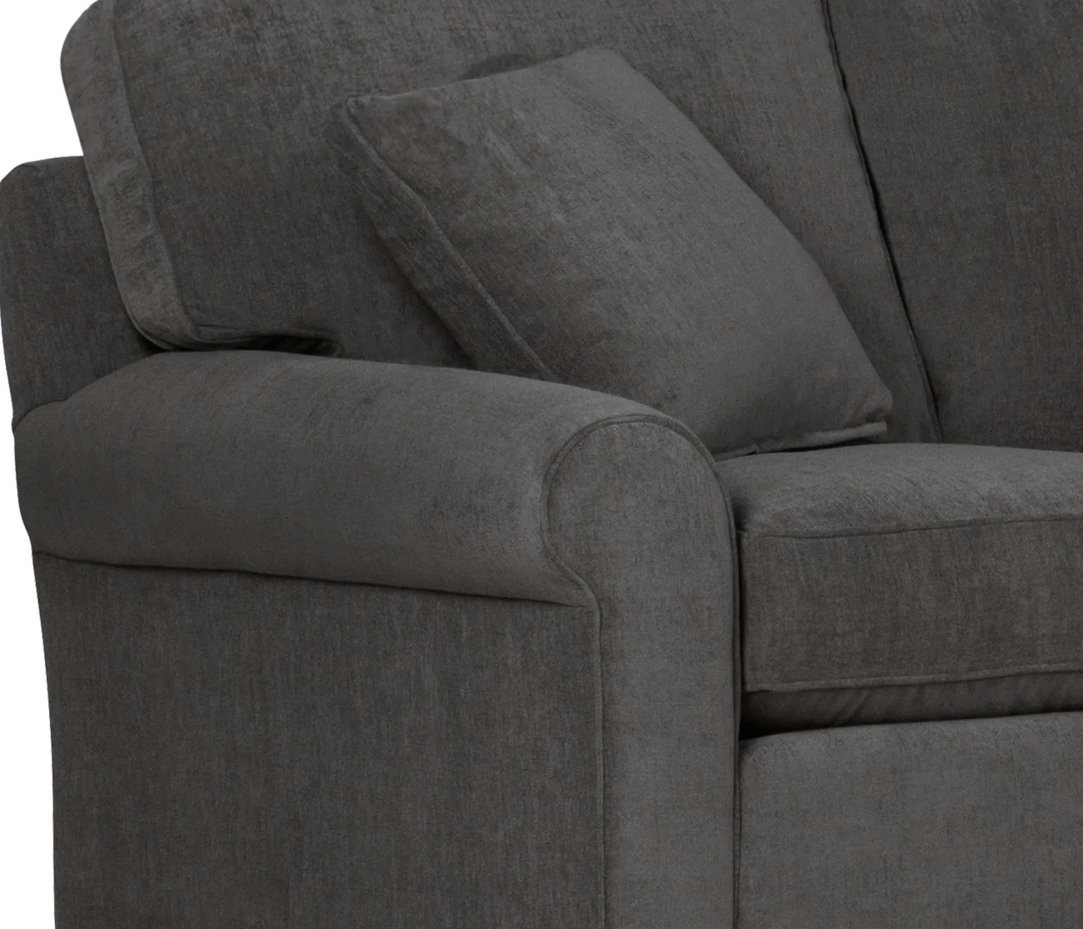 Hampton 2-Piece Sectional - RAF Corner Sofa with LAF Loveseat