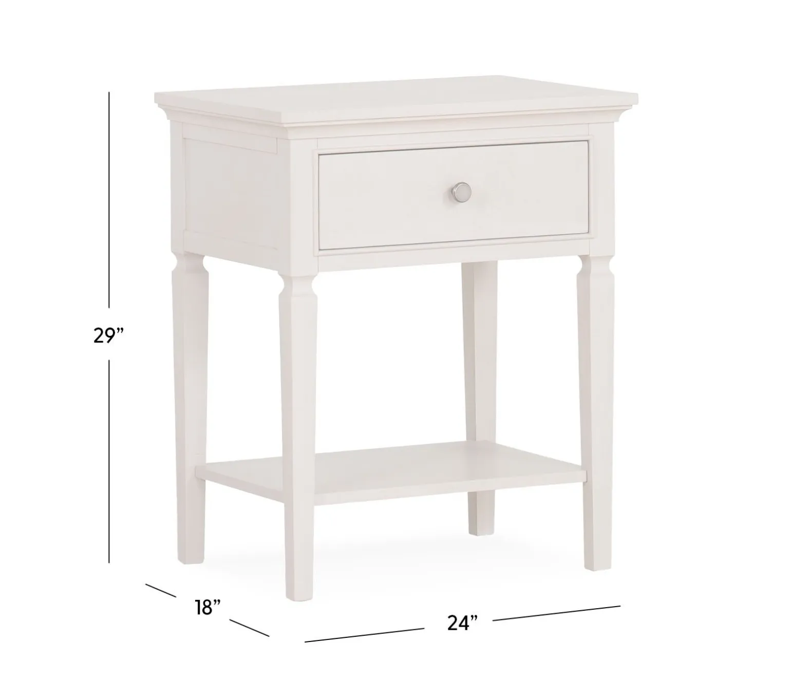 Harborview 1-Drawer Nightstand