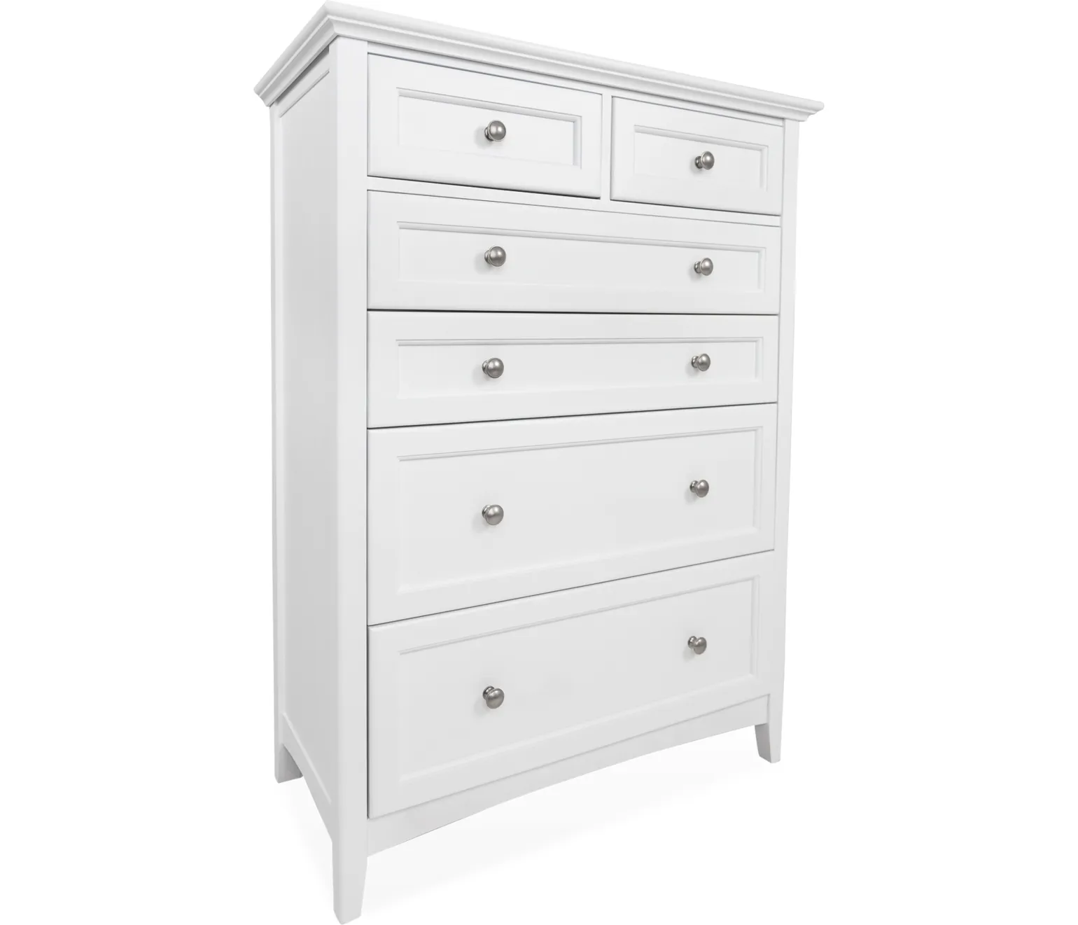 Henderson 6-Drawer Chest - Snowbound White