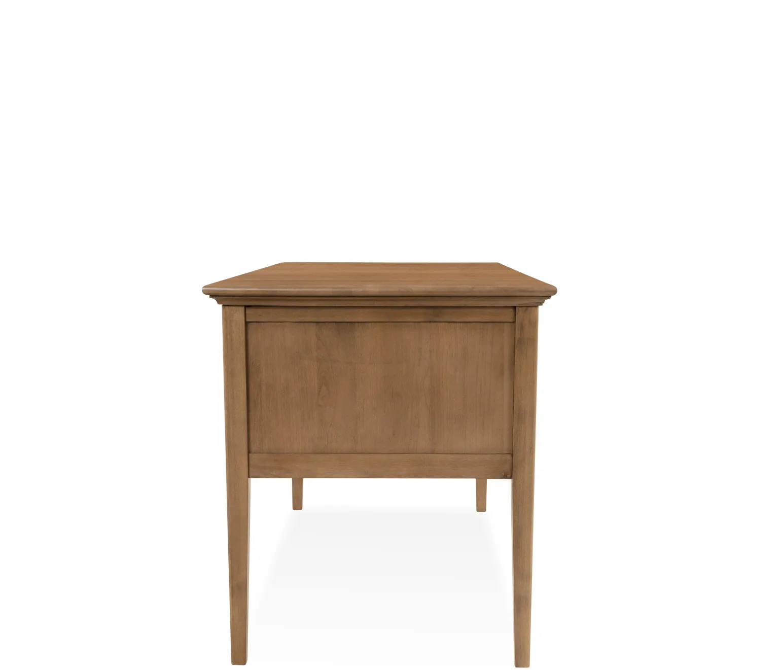 Henderson 4-Drawer Desk - Pecan