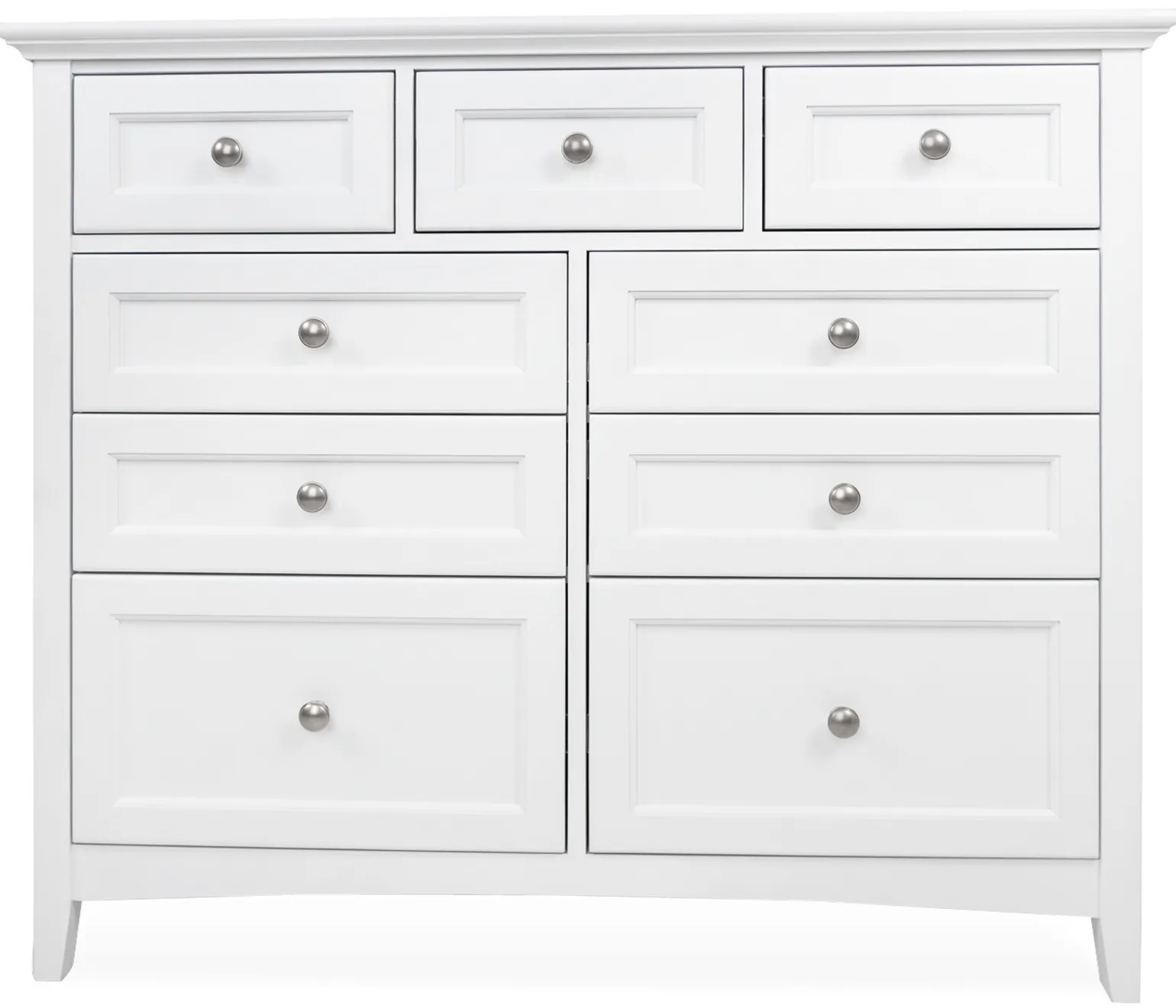 Henderson 9-Drawer Dresser - Snowbound White