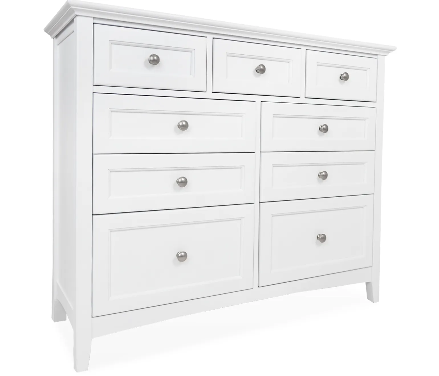 Henderson 9-Drawer Dresser - Snowbound White