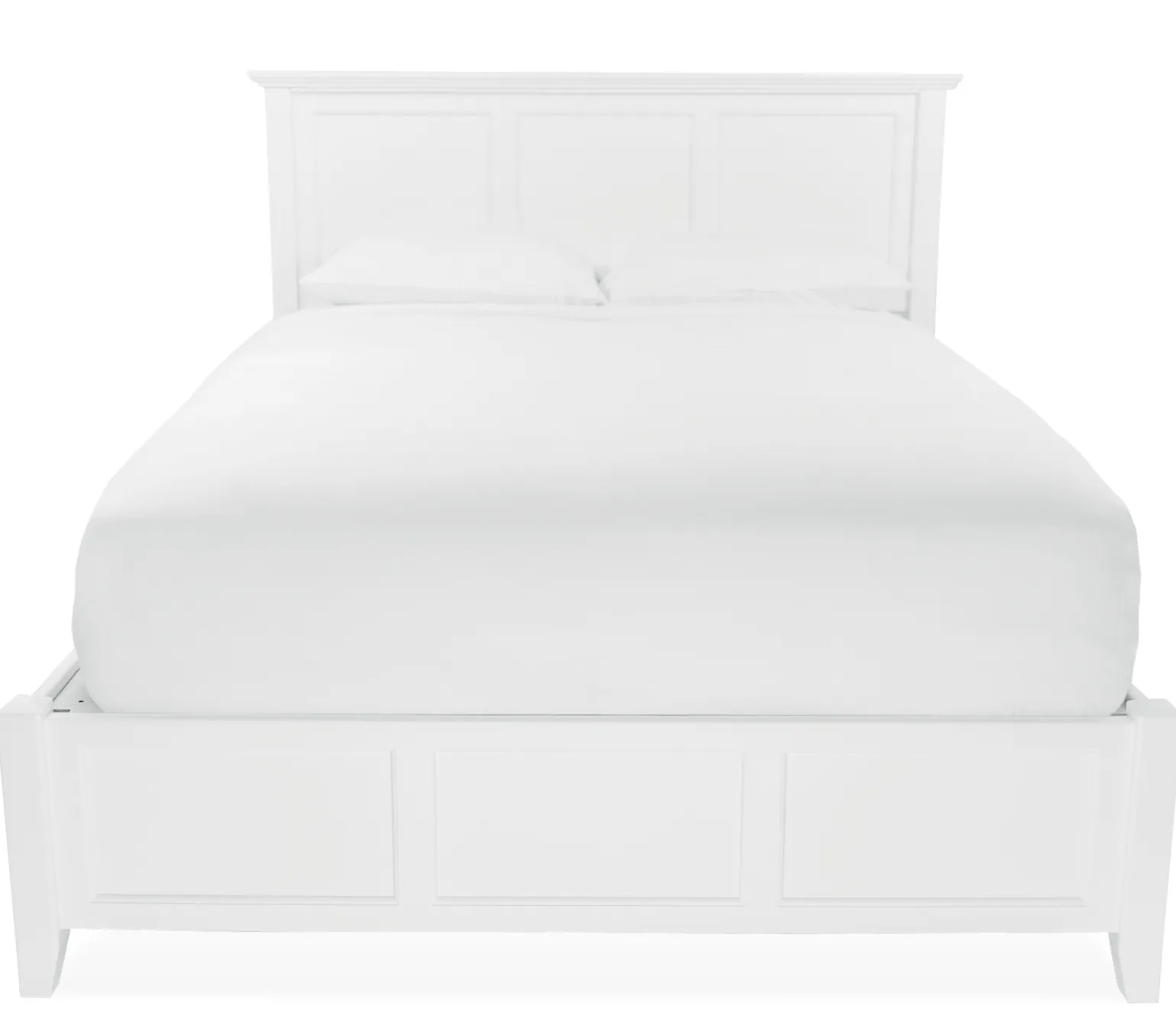 Henderson King Platform Storage Bed - Snowbound White