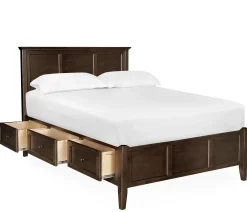 Henderson Queen Platform Storage Bed - Java