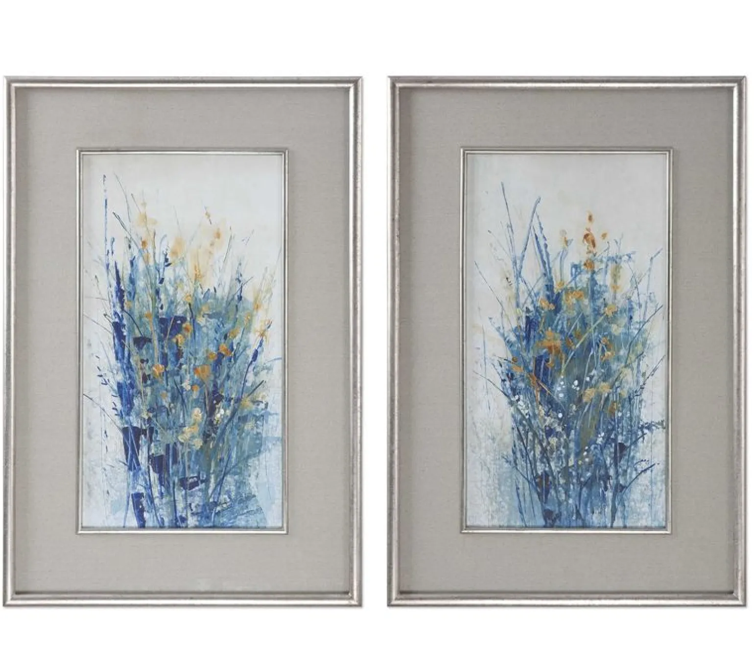 Indigo Florals - Set of 2