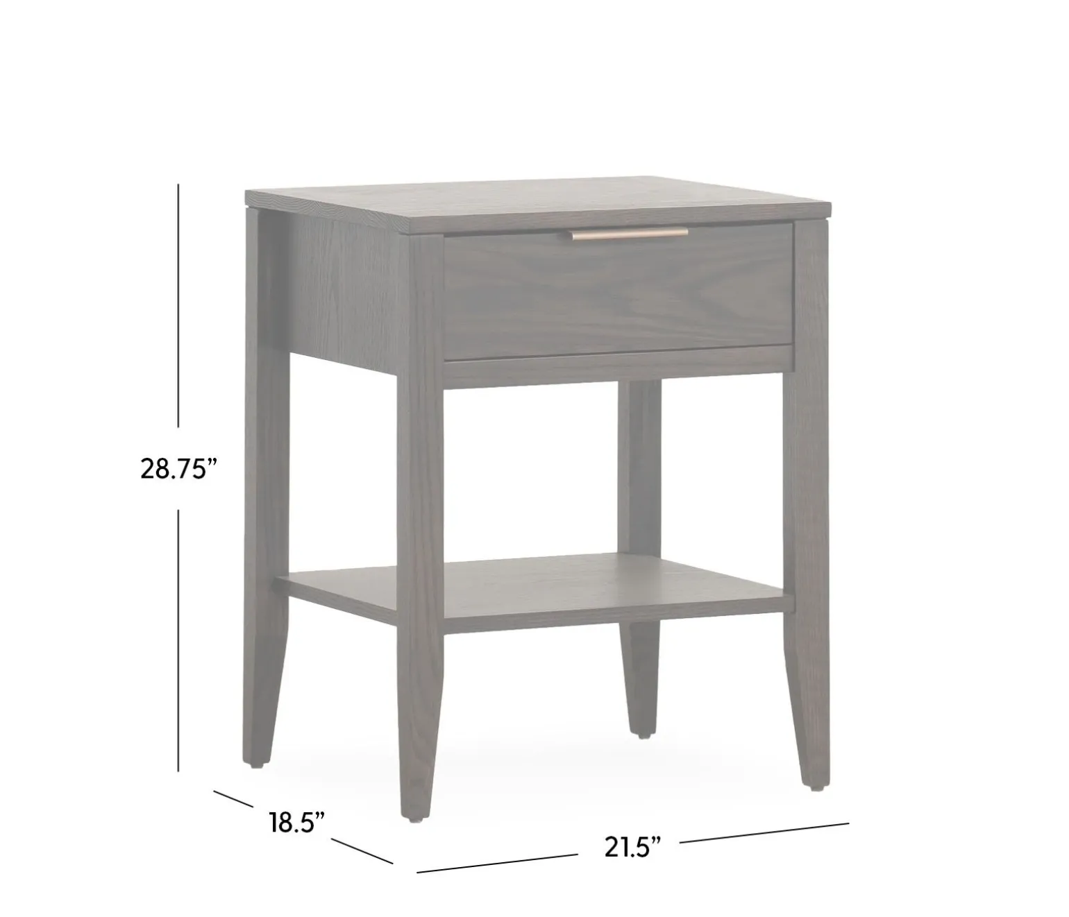 Killington 1-Drawer Nightstand