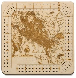 Lake Winnipesaukee Cribbage Board