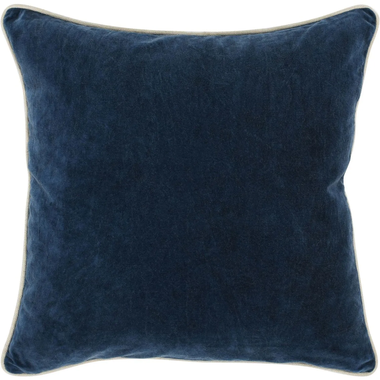 Loom Navy Pillow - 22 Inch