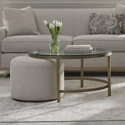 Lydia Nesting Coffee Table and Ottoman