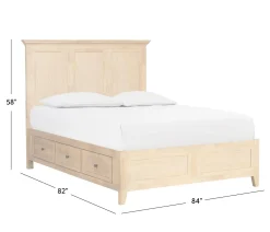 Manchester King Storage Bed