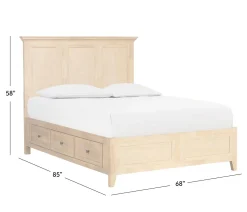 Manchester Queen Storage Bed