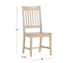 Montgomery Side Chair - Hickory