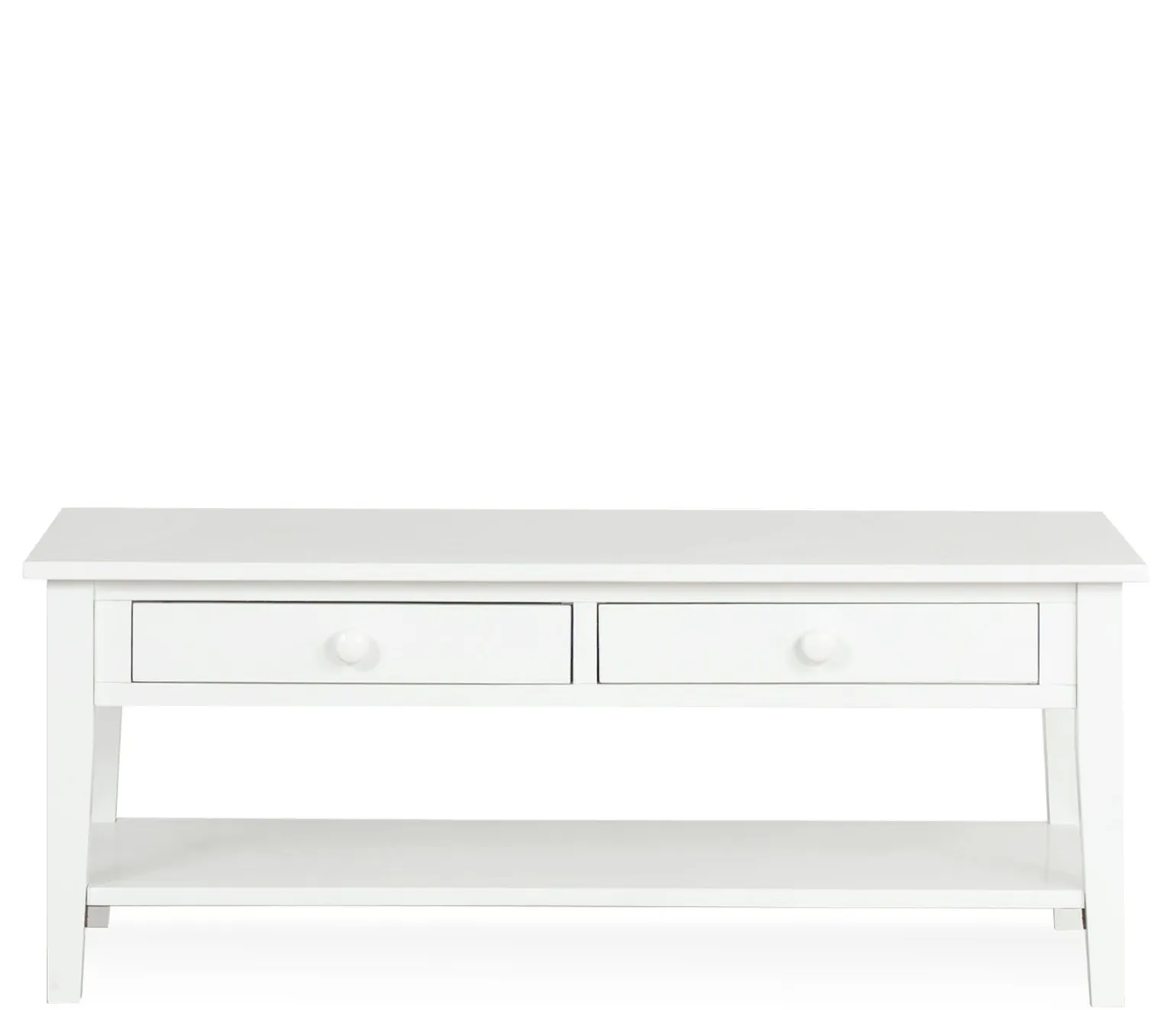 Outer Banks Coffee Table - Pure White