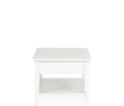 Outer Banks Coffee Table - Pure White
