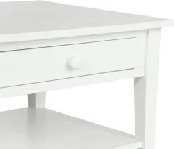 Outer Banks Coffee Table - Pure White