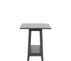 Outer Banks Drop Leaf Side Table - Heather Gray