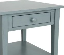 Outer Banks End Table - Ocean Blue