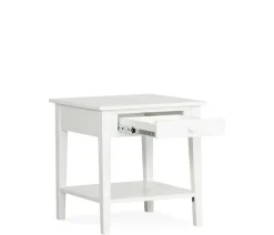 Outer Banks End Table - Pure White