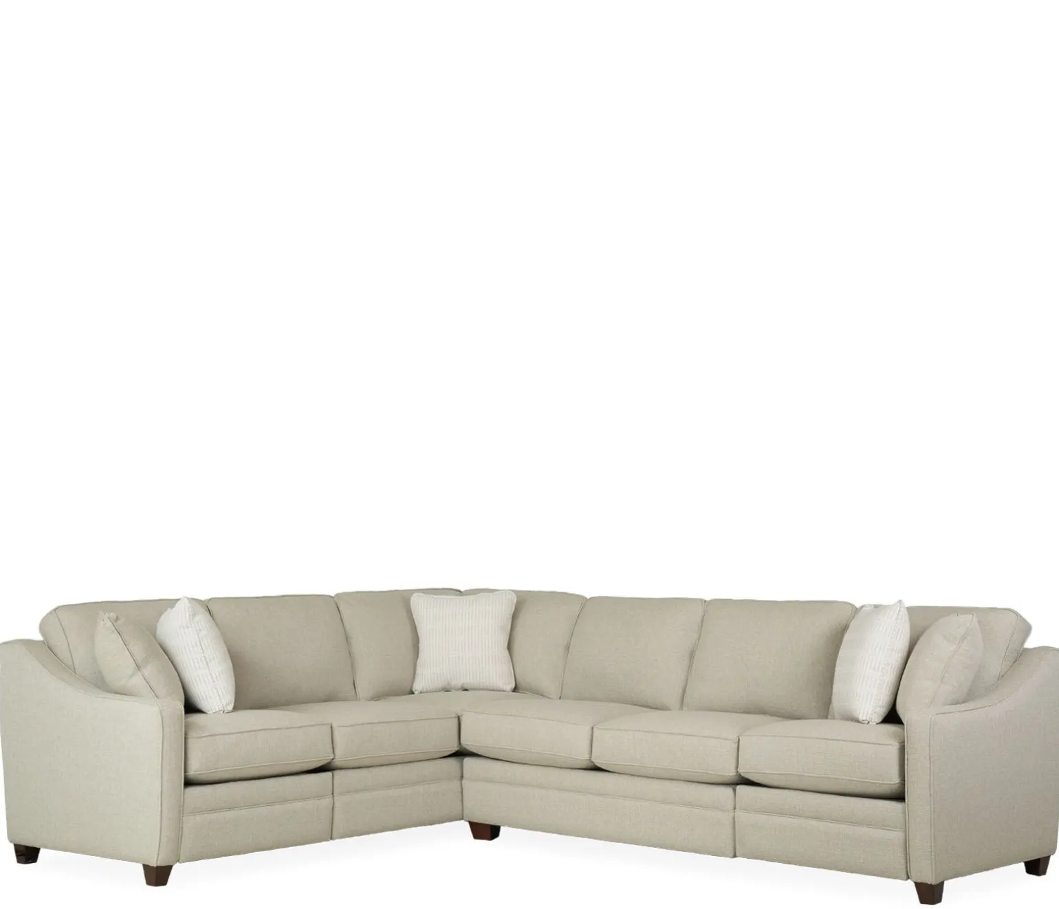Oxford 2 PC Large Power Sectional LAF Sofa w/corner & RAF Sofa
