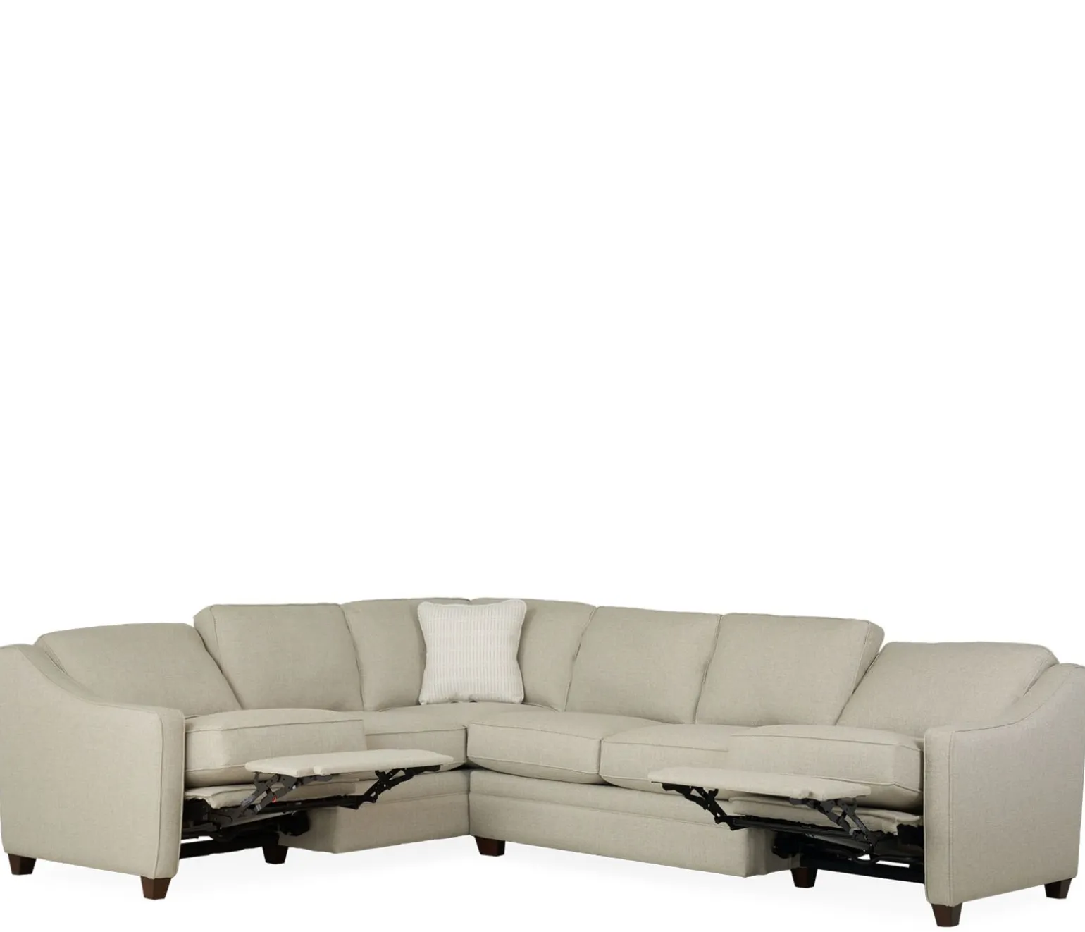 Oxford 2 PC Large Power Sectional LAF Sofa w/corner & RAF Sofa