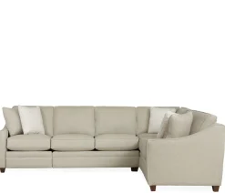 Oxford 2 PC Large Power Sectional RAF Sofa w/ corner & LAF Sofa