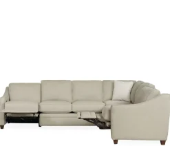 Oxford 2 PC Large Power Sectional RAF Sofa w/ corner & LAF Sofa