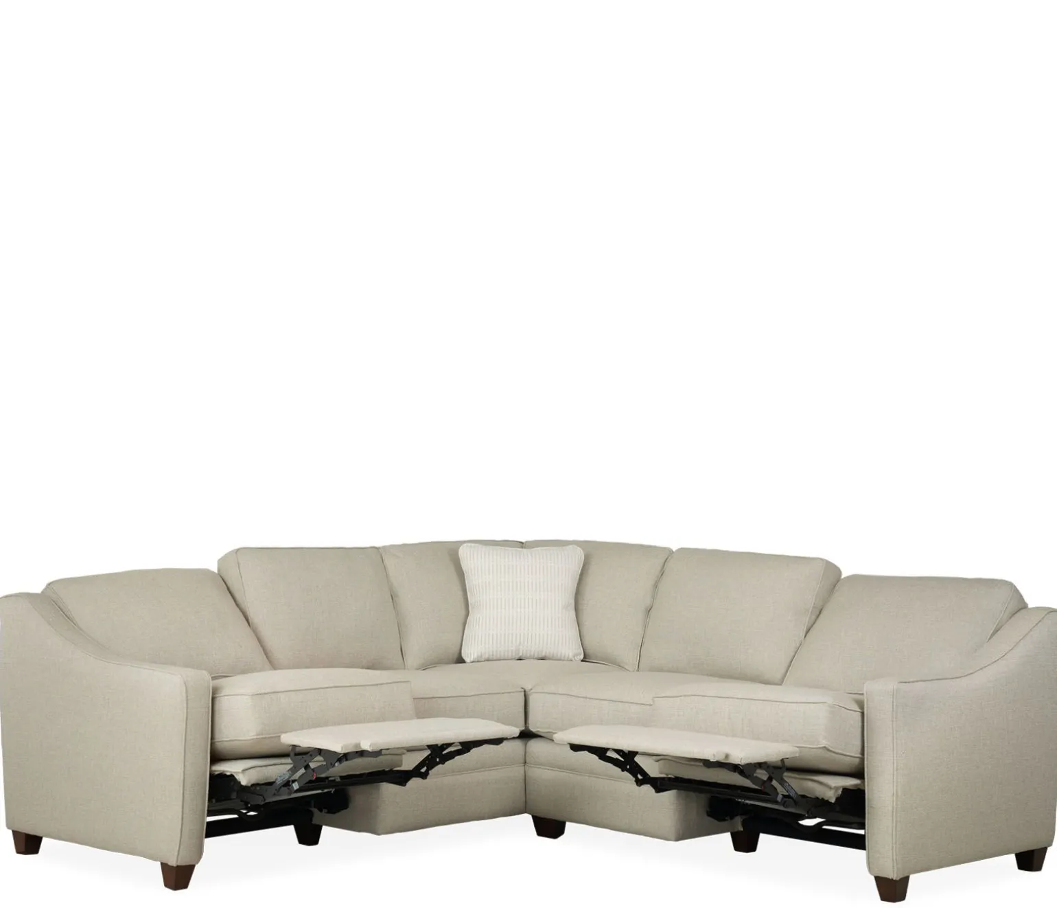 Oxford 2 PC Small Power Sectional LAF Sofa w/ corner & RAF Loveseat