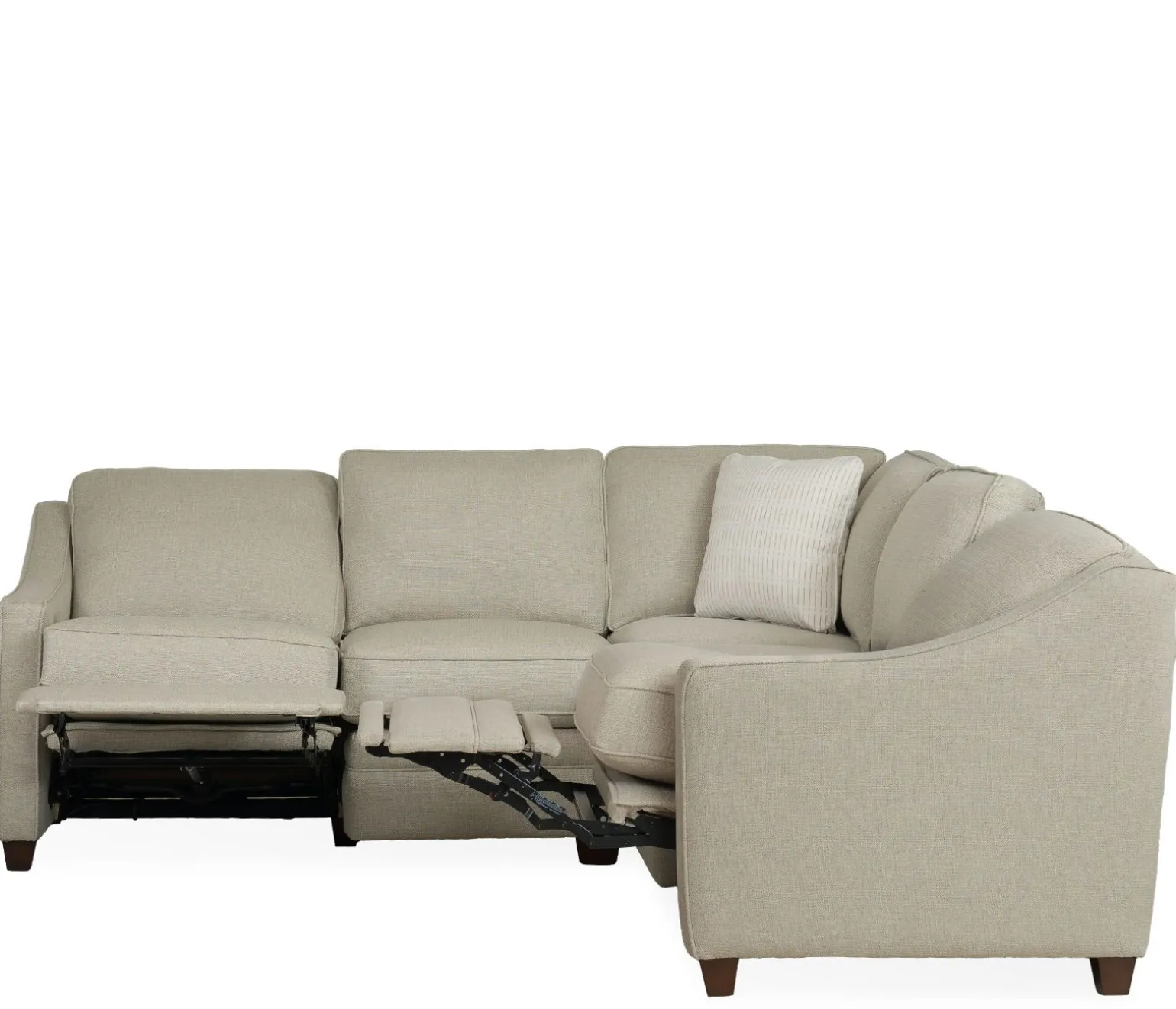 Oxford 2 PC Small Power Sectional RAF Sofa w/corner & LAF Loveseat
