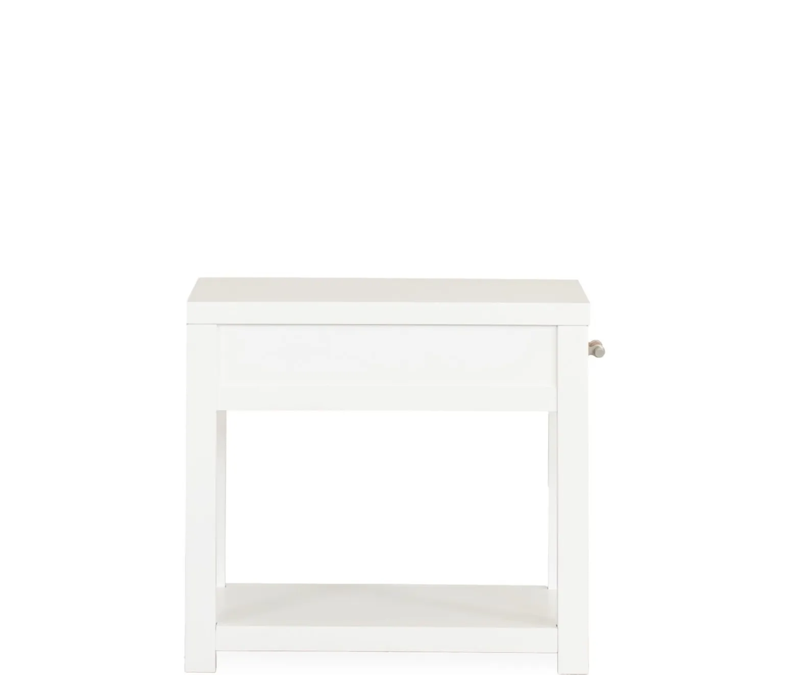 Palisades End Table - White