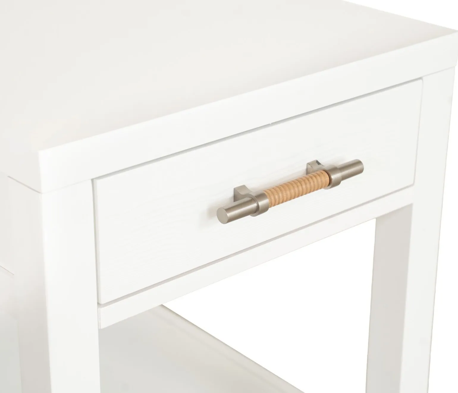 Palisades End Table - White
